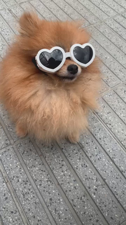 Gafas lente corazón